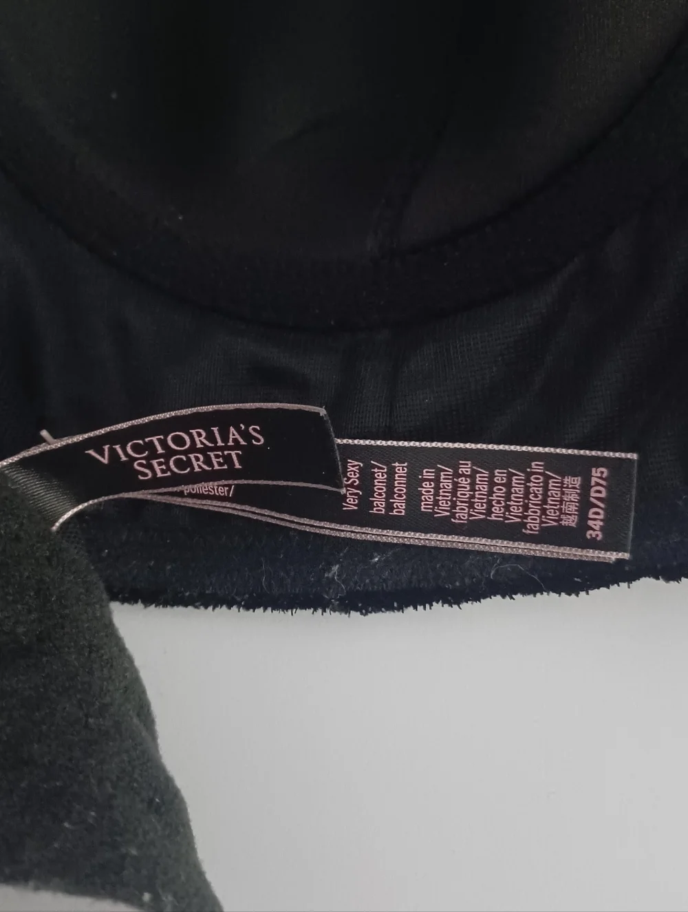 Victoria's Secret Balconet Bra Sz 34D